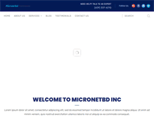 Tablet Screenshot of micronetbd.org